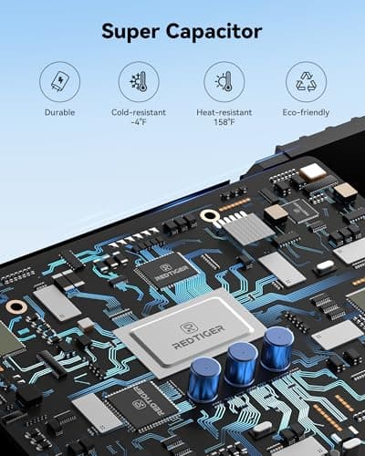 REDTIGER 4K Dash Cam Front Rear, STARVIS 2 Sensor, Free Card Included, 5.8GHz WiFi-20MB/s Fast Download, Dash Camera for Cars with GPS, WDR Night Vision, 170°Wide Angle, 24H Parking Mode(F7NP) 5