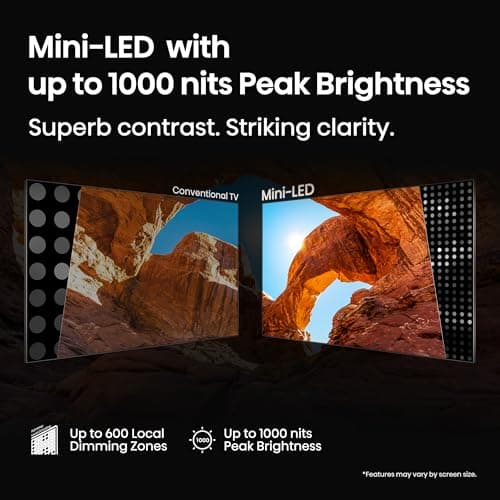 Hisense 55" Class U6 Series Mini-LED 4K UHD Smart Fire TV (55U65QF, 2025 Model) - QLED, Native 144Hz, HDR10+, Dolby Vision IQ, Dolby Atmos, Game Mode Pro, ALLM, Alexa Built in, Black 4