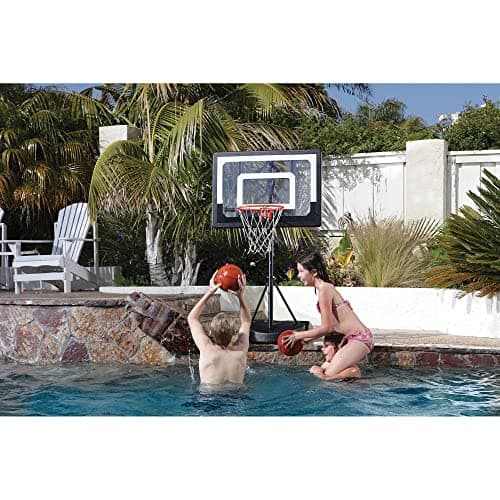 SKLZ Pro Mini Hoop Outdoor Basketball System with Adjustable-Height Pole and 7-Inch Ball, HP08-000 3