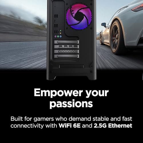 Lenovo Legion Tower 5i – AI-Powered Gaming PC - Intel® Core Ultra 7 265F Processor – NVIDIA® GeForce RTX™ 5060 Ti Graphics – 16 GB Memory – 1 TB Storage – 3 Months of PC GamePass 3