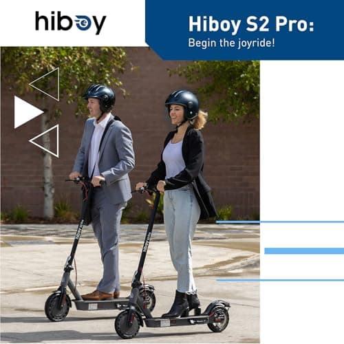 Hiboy S2 Pro Electric Scooter, 500W Motor, 10" Solid Tires, 25 Miles Range, 19 Mph Folding Commuter Electric Scooter for Adults 4