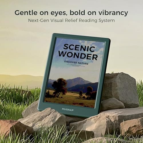 Musnap Neo C 64GB+4GB Colour eBook Reader Supports 3rd-Party apps, 6” E Ink ePaper eReader Digital Paper, with Color Display, Long Battery Life for Reading 3