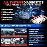 LAUNCH X431 CRP919E OBD2 Scanner, 2025 Bidirectional Scan Tool as CRP919EBT, CANFD/DoIP/FCA SGW, ECU Code, 35+ Service, Active Tests, All-in-One Full System Diagnosis, BST360 & i-TPMS, 2 Year Update 4