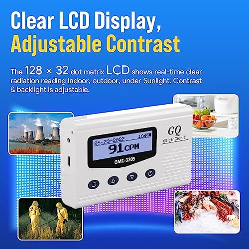 GQ GMC-320S Digital Nuclear Radiation Detector Monitor Meter Geiger Counter Radiation Dosimeter 3