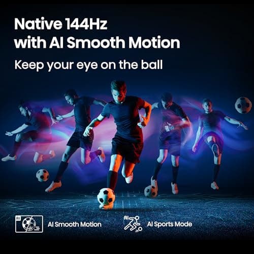 Hisense 55" Class U6 Series Mini-LED 4K UHD Smart Fire TV (55U65QF, 2025 Model) - QLED, Native 144Hz, HDR10+, Dolby Vision IQ, Dolby Atmos, Game Mode Pro, ALLM, Alexa Built in, Black 5