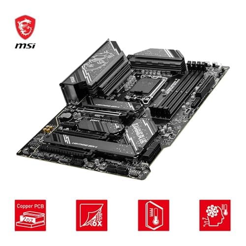 Sparepart: MSI Motherboard Intel Z790 Lga 1700 ATX, W128826294 (1700 ATX) 4