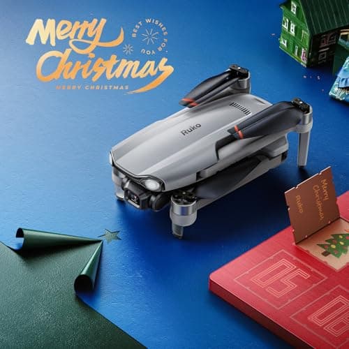 Ruko F11PRO 2 Drone with 6K Camera for Adults, 3-Axis Gimbal, 4K/30fps Video, 70-Min Flight Time with 2 Batteries, 10000ft FPV Transmission Professional Drone, Auto Return, Beginner Mode 2