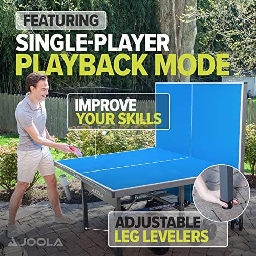 JOOLA Nova Pro Plus Indoor/Outdoor Table Tennis Table with Weatherproof 3