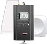 Hiboost Cell Phone Signal Booster for Home and Office, 4,000 sq ft, Boost 5G 4G LTE Data for Verizon AT&T and All U.S. Carriers, FCC Approved 4