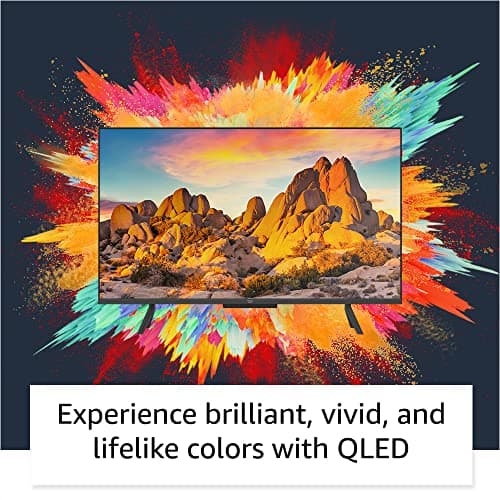 Amazon Fire TV 50" Omni QLED Series 4K UHD smart TV, Dolby Vision IQ, Fire TV Ambient Experience, local dimming, hands-free with Alexa 2