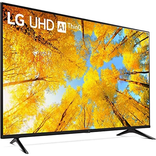LG 50-Inch Class UQ7570 Series 4K Smart TV, AI-Powered 4K, Cloud Gaming (50UQ7570PUJ, 2022), Black