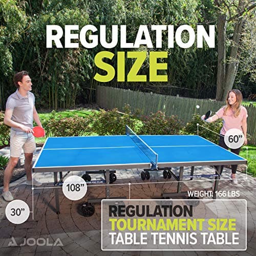 JOOLA Nova Pro Plus Indoor/Outdoor Table Tennis Table with Weatherproof 2